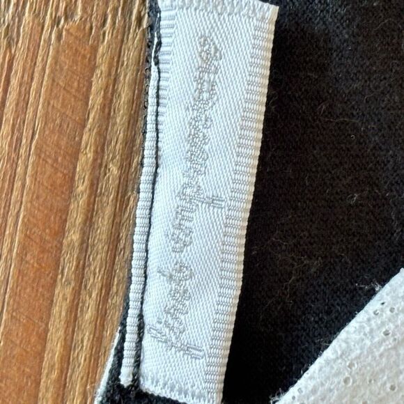 First Impressions Baby Girl Dress Black White Polka Dot Ruffle Bottom Size 12 M - Picture 5 of 10